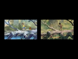 repeated animations in the cartoons "the adventures of winnie the pooh" and "the jungle book" | history porn small tits